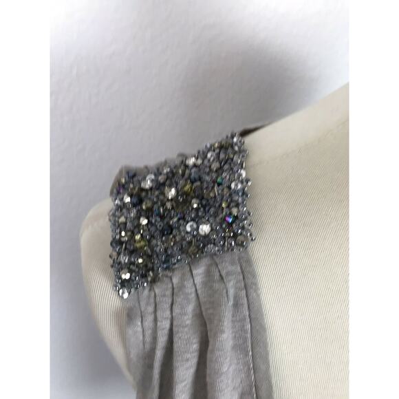 Joie Linen Pullover Beaded Shoulder Tank Top - Picture 4 of 8